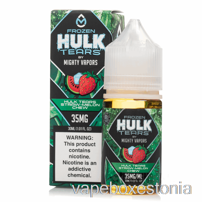 Vape Box Estonia Külmutatud Hulk Pisarad õled Meloni Närimine - Hulk Pisarad Soolad - 30ml 50mg